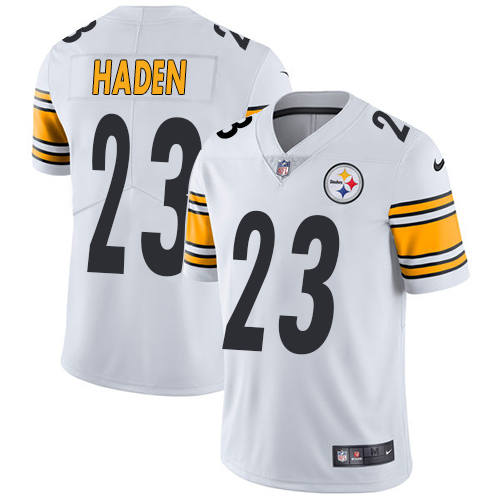 Nike Steelers #23 Joe Haden White Men's Stitched NFL Vapor Untouchable Limited Jersey Nike Steelers #23 Joe Haden White Men's Stitched NFL Vapor Untouchable Limited Jersey
