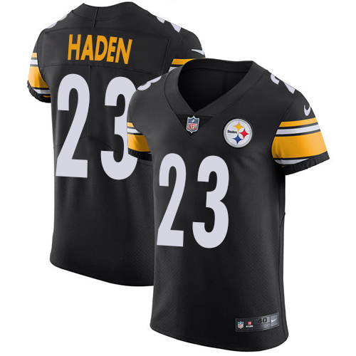 Nike Steelers #23 Joe Haden Black Team Color Men's Stitched NFL Vapor Untouchable Elite Jersey Nike Steelers #23 Joe Haden Black Team Color Men's Stitched NFL Vapor Untouchable Elite Jersey