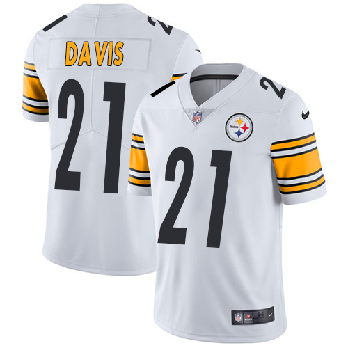Nike Steelers #21 Sean Davis White Men's Stitched NFL Vapor Untouchable Limited Jersey Nike Steelers #21 Sean Davis White Men's Stitched NFL Vapor Untouchable Limited Jersey