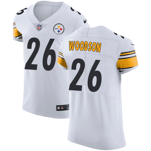 Nike Steelers #26 Rod Woodson White Men's Stitched NFL Vapor Untouchable Elite Jersey Nike Steelers #26 Rod Woodson White Men's Stitched NFL Vapor Untouchable Elite Jersey