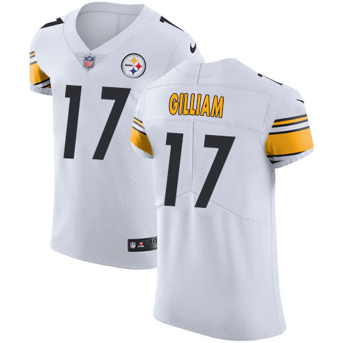 Nike Steelers #17 Joe Gilliam White Men's Stitched NFL Vapor Untouchable Elite Jersey Nike Steelers #17 Joe Gilliam White Men's Stitched NFL Vapor Untouchable Elite Jersey