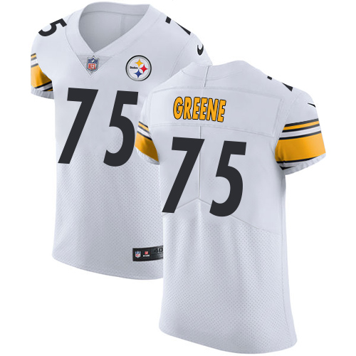 Nike Steelers #75 Joe Greene White Men's Stitched NFL Vapor Untouchable Elite Jersey Nike Steelers #75 Joe Greene White Men's Stitched NFL Vapor Untouchable Elite Jersey