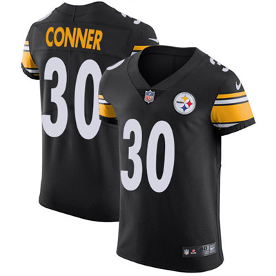 Nike Steelers #30 James Conner Black Team Color Men's Stitched NFL Vapor Untouchable Elite Jersey Nike Steelers #30 James Conner Black Team Color Men's Stitched NFL Vapor Untouchable Elite Jersey