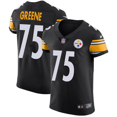 Nike Steelers #75 Joe Greene Black Team Color Men's Stitched NFL Vapor Untouchable Elite Jersey Nike Steelers #75 Joe Greene Black Team Color Men's Stitched NFL Vapor Untouchable Elite Jersey