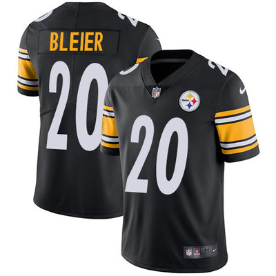 Nike Steelers #20 Rocky Bleier Black Team Color Men's Stitched NFL Vapor Untouchable Limited Jersey Nike Steelers #20 Rocky Bleier Black Team Color Men's Stitched NFL Vapor Untouchable Limited Jersey