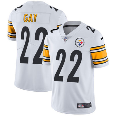 Nike Steelers #22 William Gay White Men's Stitched NFL Vapor Untouchable Limited Jersey Nike Steelers #22 William Gay White Men's Stitched NFL Vapor Untouchable Limited Jersey