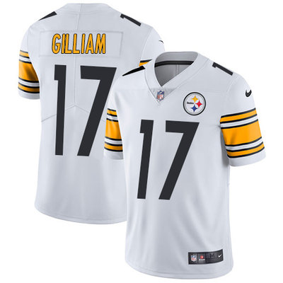 Nike Steelers #17 Joe Gilliam White Men's Stitched NFL Vapor Untouchable Limited Jersey Nike Steelers #17 Joe Gilliam White Men's Stitched NFL Vapor Untouchable Limited Jersey