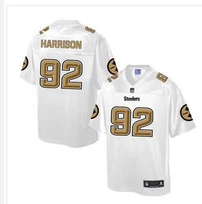 Nike Steelers #92 James Harrison White Men's NFL Pro Line Fashion Game Jersey Nike Steelers #92 James Harrison White Men's NFL Pro Line Fashion Game Jersey