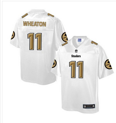 Nike Steelers #11 Markus Wheaton White Men's NFL Pro Line Fashion Game Jersey Nike Steelers #11 Markus Wheaton White Men's NFL Pro Line Fashion Game Jersey