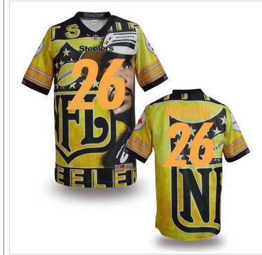 Pittsburgh Steelers #26 WOODSON Men's Stitched NFL Elite Fanatical Version Jersey (3)