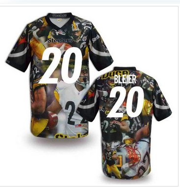Pittsburgh Steelers #20 BLEIER Men's Stitched NFL Elite Fanatical Version Jersey (7)