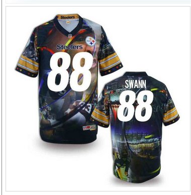 Pittsburgh Steelers #88 SWANN Men's Stitched NFL Elite Fanatical Version Jersey (2) Pittsburgh Steelers #88 SWANN Men's Stitched NFL Elite Fanatical Version Jersey (2)