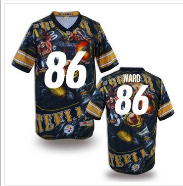 Pittsburgh Steelers #86 WARD Men's Stitched NFL Elite Fanatical Version Jersey (1) Pittsburgh Steelers #86 WARD Men's Stitched NFL Elite Fanatical Version Jersey (1)