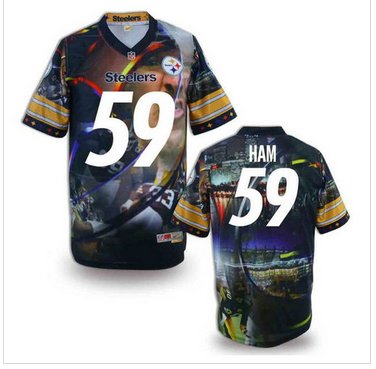 Pittsburgh Steelers #59 HAM Men's Stitched NFL Elite Fanatical Version Jersey (2) Pittsburgh Steelers #59 HAM Men's Stitched NFL Elite Fanatical Version Jersey (2)