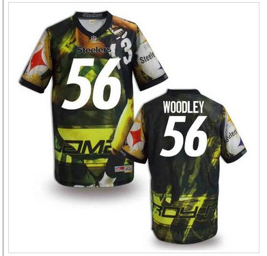 Pittsburgh Steelers #56 WOODLEY Men's Stitched NFL Elite Fanatical Version Jersey (6) Pittsburgh Steelers #56 WOODLEY Men's Stitched NFL Elite Fanatical Version Jersey (6)