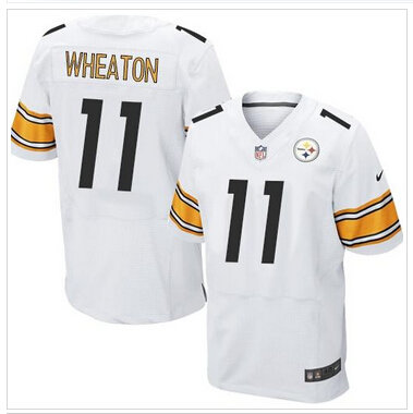 Pittsburgh Steelers #11 Markus Wheaton White NFL Elite Jersey