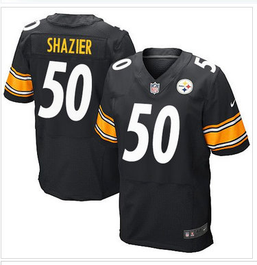 NEW Steelers #50 Ryan Shazier Black Men's Stitched NFL Elite Jersey