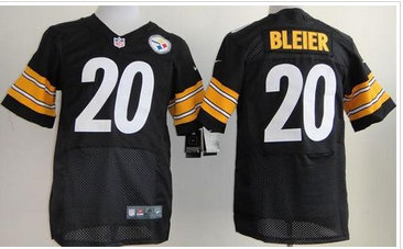NEW Pittsburgh Steelers #20 Rocky Bleier Black Team Color NFL Elite Jersey NEW Pittsburgh Steelers #20 Rocky Bleier Black Team Color NFL Elite Jersey