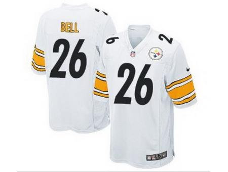 NEW jerseys pittsburgh steelers #26 bell White(Game)(bell)