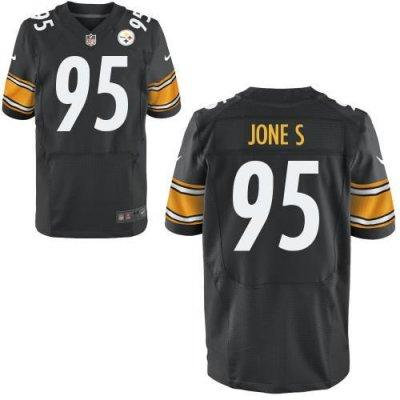 NEW NFL Pittsburgh Steelers 95 Jarvis Jones Black Jerseys(Elite) NEW NFL Pittsburgh Steelers 95 Jarvis Jones Black Jerseys(Elite)