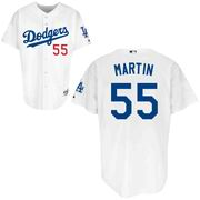 Los Angeles Dodgers Russell Martin 55 White Jersey Los Angeles Dodgers Russell Martin 55 White Jersey