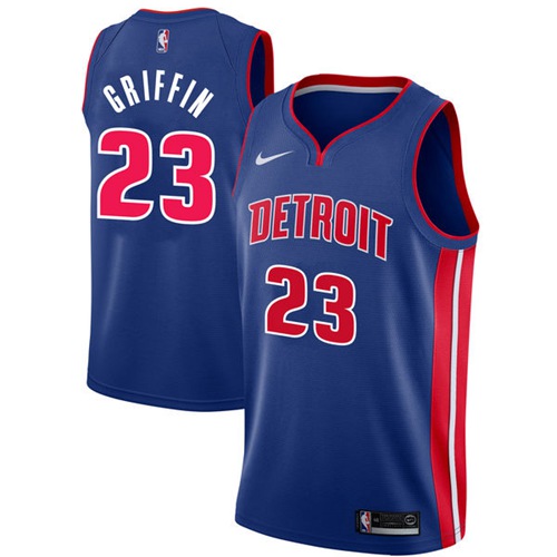Nike Pistons #23 Blake Griffin Blue NBA Swingman Icon Edition Jersey Nike Pistons #23 Blake Griffin Blue NBA Swingman Icon Edition Jersey