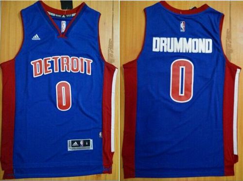 Pistons #0 Andre Drummond Blue Stitched NBA Jersey Pistons #0 Andre Drummond Blue Stitched NBA Jersey