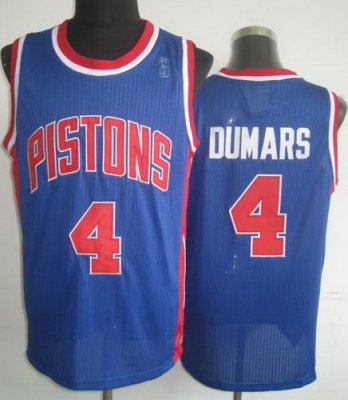 Detroit Pistons 4 Joe Dumars Blue Hardwood Classics Revolution 30 NBA Jerseys Detroit Pistons 4 Joe Dumars Blue Hardwood Classics Revolution 30 NBA Jerseys