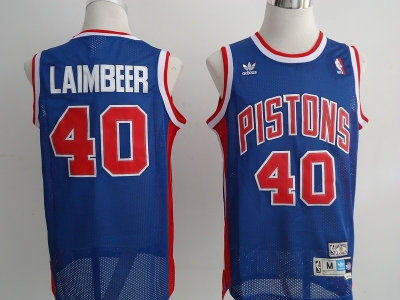 nba detroit pistons #40 laimbeer blue(swingman) nba detroit pistons #40 laimbeer blue(swingman)