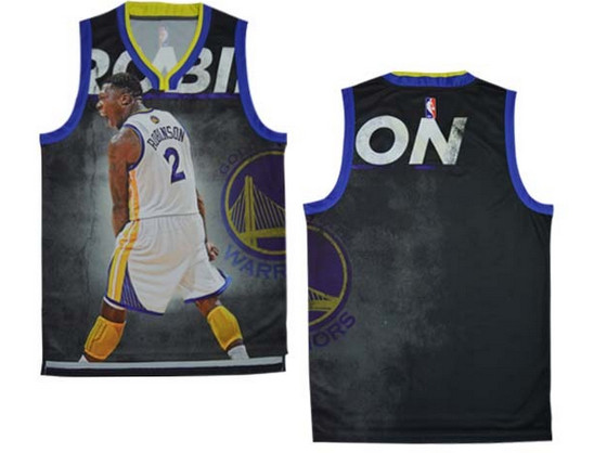 Golden State Warriors# 2 ball blank flash version of the jersey（ Moments version）