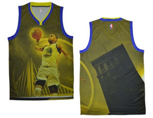 Golden State Warriors# 1 air dunk a flash version of the jersey（ Moments version）