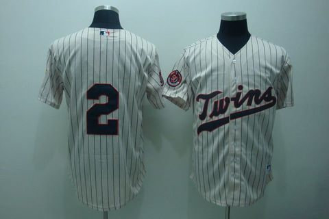 Minnesota Twins Span 2 Cream W50TH Jerseys