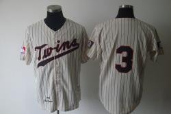 Minnesota Twins #3 killebrew White Jerseys