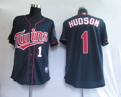 Minnesota Twins 1# Hudson Blue jerseys