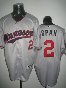 Minnesota Twins 2 SPAN grey Jerseys