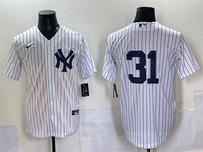 Men's New York Yankees #31 Ichiro Suzuki White Cool Base Limited Stitched Baseball Jersey Men's New York Yankees #31 Ichiro Suzuki White Cool Base Limited Stitched Baseball Jersey