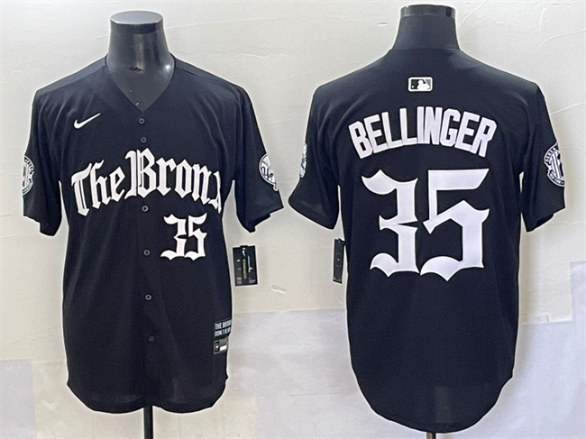 Men's New York Yankees #35 Cody Bellinger Black 'Gothic Legacy Edition' Vapor Premier Limited Stitched Baseball Jersey Men's New York Yankees #35 Cody Bellinger Black 'Gothic Legacy Edition' Vapor Premier Limited Stitched Baseball Jersey