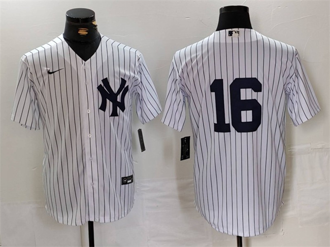 Men's New York Yankees #16 Whitey Ford White Cool Base Stitched Baseball Jersey Men's New York Yankees #16 Whitey Ford White Cool Base Stitched Baseball Jersey