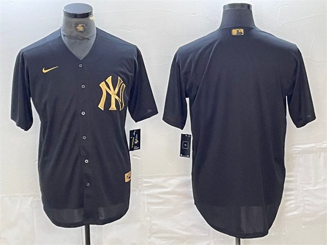 Men's New York Yankees Blank Black Cool Base Stitched Baseball Jersey Men's New York Yankees Blank Black Cool Base Stitched Baseball Jersey