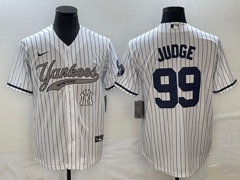 Men's New York Yankees #99 Aaron Judge White With Patch Cool Base Stitched Baseball Jersey Men's New York Yankees #99 Aaron Judge White With Patch Cool Base Stitched Baseball Jersey
