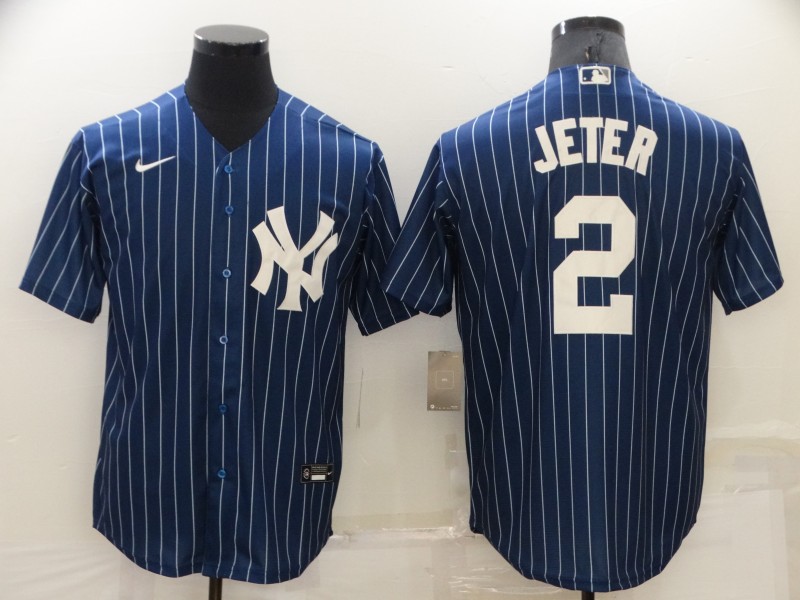 Men's New York Yankees #2 Derek Jeter Navy Cool Base Stitched JerseyS Men's New York Yankees #2 Derek Jeter Navy Cool Base Stitched JerseyS