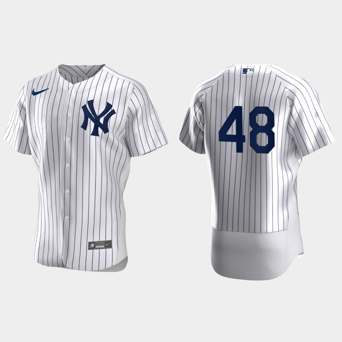 New York Yankees #48 Anthony Rizzo Men's Nike White Authentic Home MLB Jersey New York Yankees #48 Anthony Rizzo Men's Nike White Authentic Home MLB Jersey