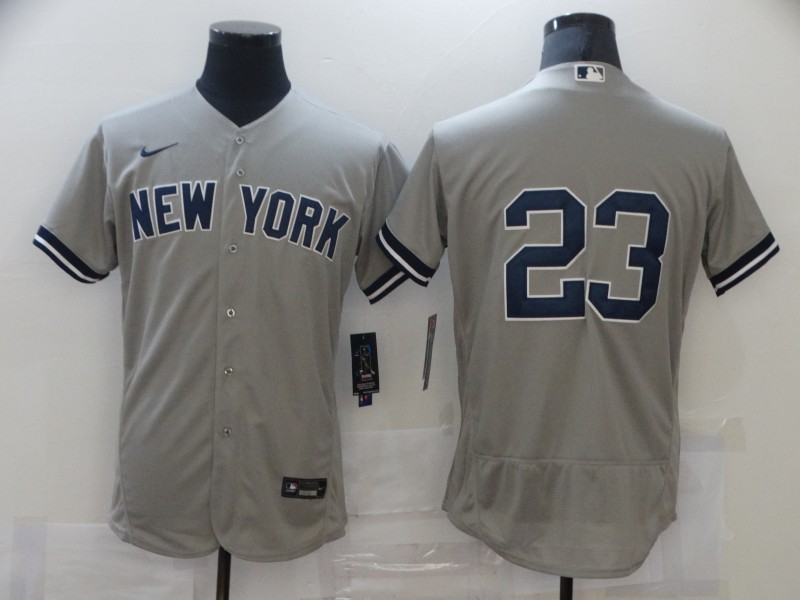 Nike Men's New York Yankees #23 Don Mattingly Gray MLB Jersey Nike Men's New York Yankees #23 Don Mattingly Gray MLB Jersey