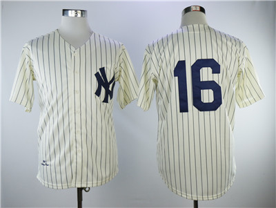 Mitchell And Ness 1939 Yankees #16 Cream Throwback Stitched MLB Jersey Mitchell And Ness 1939 Yankees #16 Cream Throwback Stitched MLB Jersey
