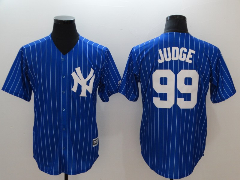 Yankees #99 Aaron Judge Blue Cool Base Jersey Yankees #99 Aaron Judge Blue Cool Base Jersey