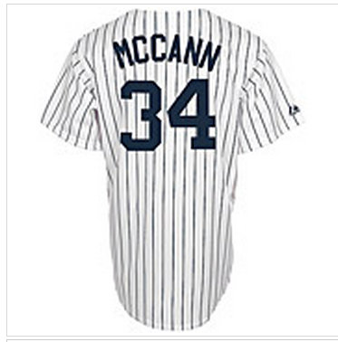 New York Yankees #34 Replica Brian McCann Home Jersey New York Yankees #34 Replica Brian McCann Home Jersey