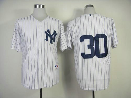 New York Yankees #30 David Robertson White Baseball Jersey New York Yankees #30 David Robertson White Baseball Jersey