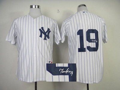 New York Yankees #19 Masahiro Tanaka White Signed Jersey New York Yankees #19 Masahiro Tanaka White Signed Jersey