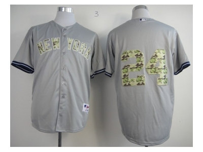 mlb jerseys new york yankees #24 cano grey(number camo) mlb jerseys new york yankees #24 cano grey(number camo)