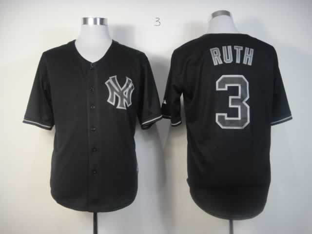 mlb jerseys new york yankees 3 Babe Ruth black(fashion) mlb jerseys new york yankees 3 Babe Ruth black(fashion)